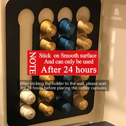 Nespresso Coffee Capsule Holder Stand Rotary Coffee Pod Tower Rack Rotatable Coffee Pod Storage Shelves Storage 24/40PCS Capsule