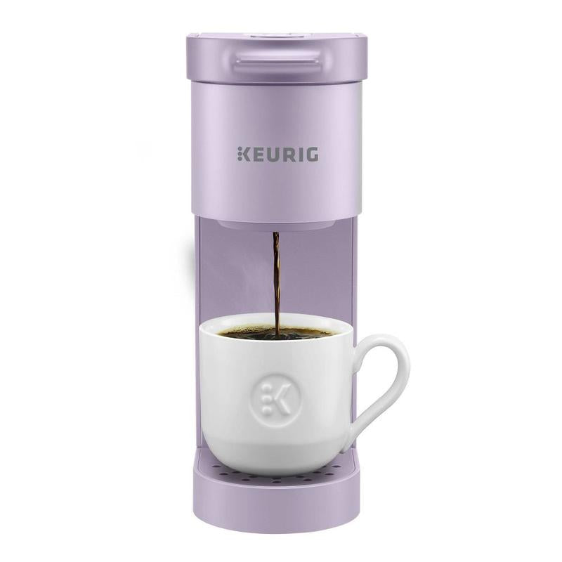 Elevate Your Coffee Experience with the Keurig K-Mini Go 42 Oz Single-Serve Brewer in Vibrant Violet