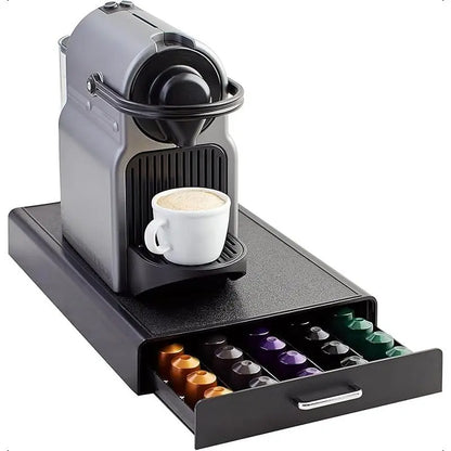 Stylish and Compact Originalline Coffee Capsule Holder – Organize Up to 50 Nespresso Pods with Ease