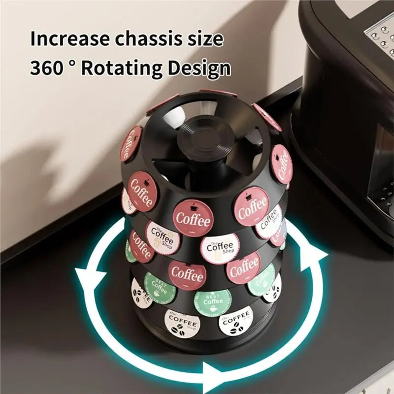 K Cup Holder 40 Capsule Organizer Coffee Pod Holder