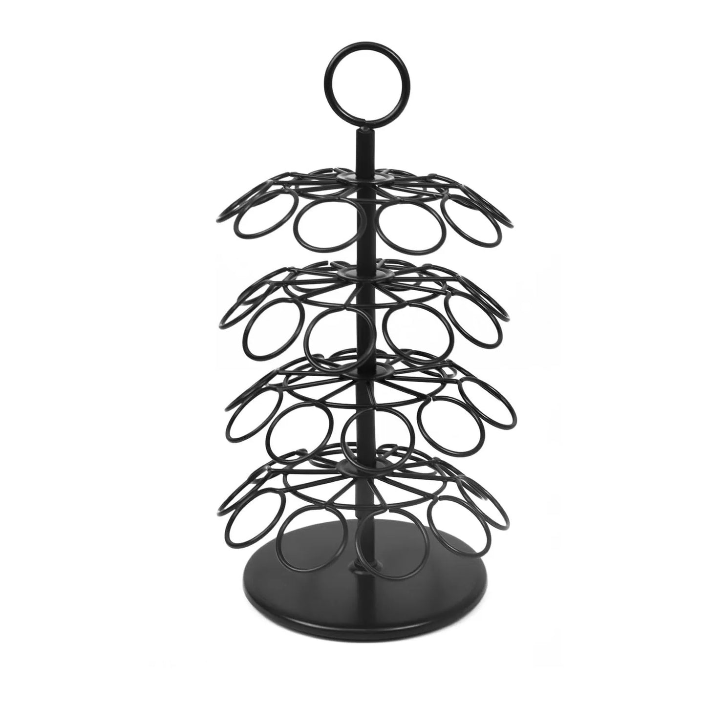 Stylish Rotatable CoffeePod Holder - Organize Up to 40 K-Cup Pods Effortlessly!