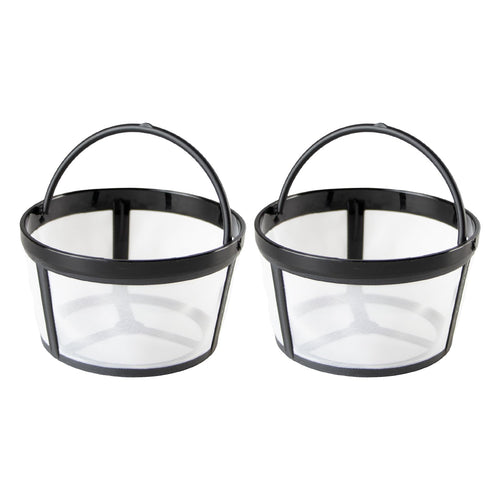 2 Pack Reusable Coffee Filters 4-8 Cup Coffee Filter