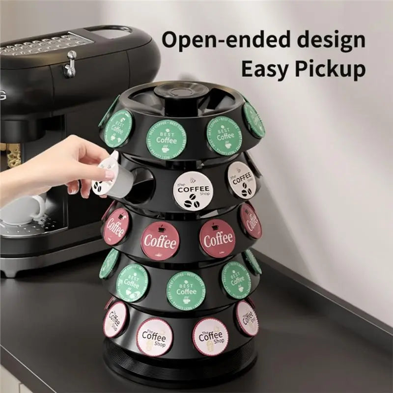 K Cup Holder 40 Capsule Organizer Coffee Pod Holder